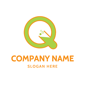 Circle Logo Circle Test Tube Search logo design