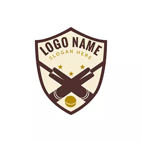 Cricket Logo Badge Cricket Logo logo design