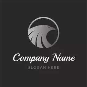 Animal & Pet Logo Circle and Eagle Head logo design